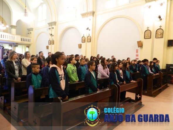Celebração Eucarística para catequese e formação litúrgica dos alunos dos 6ºs anos.