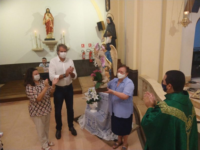 Santa Missa em ação de graças pelo aniversário de 90 anos de fundação do  Colégio Anjo da Guarda de Bebedouro