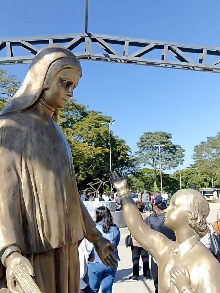 REINAUGURAÇÃO DA PRAÇA SANTA PAULA FRASSINETTI