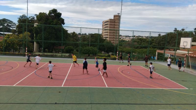 Alunos participam do Dia da Amizade para encerrar 1º trimestre