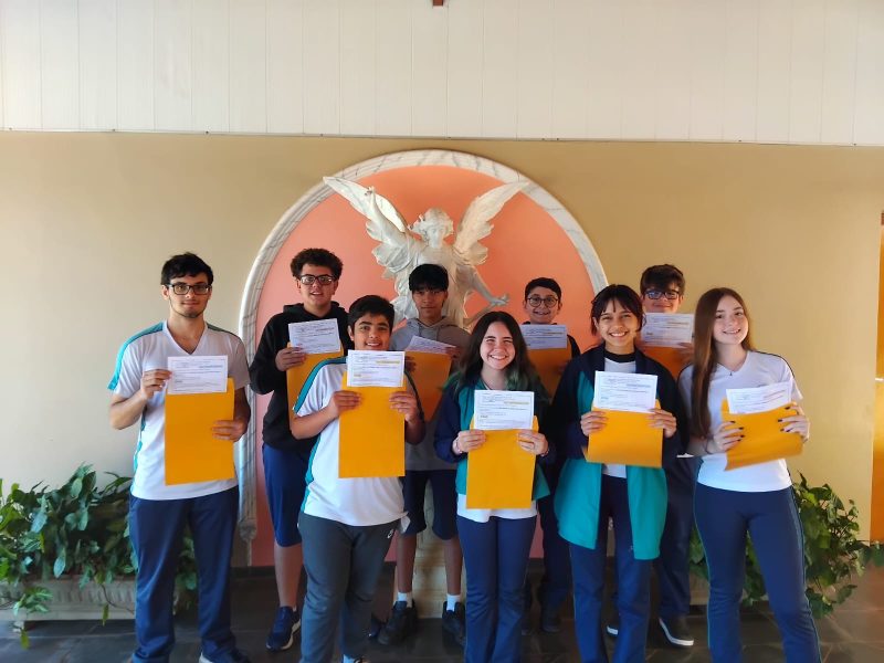 Alunos do Colégio participam da 2ª fase da OBMEP