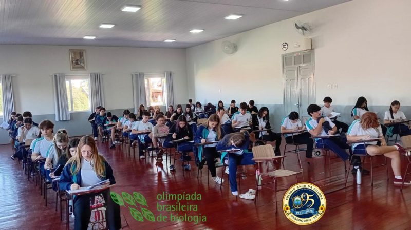 Alunos do Colégio participam da 1ª fase da Olimpíada Brasileira de Biologia