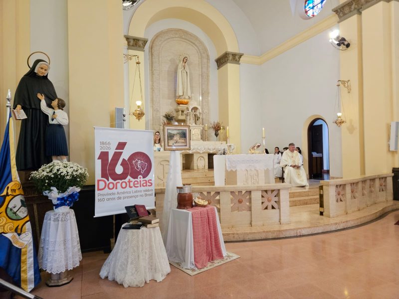 Celebração Eucarística em comemoração aos 192 anos de Fundação da Congregação das Irmãs de Santa Doroteia