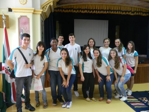 Posse do Grêmio Estudantil 2013 - a juventude como protagonista da civilização do amor e do bem comum