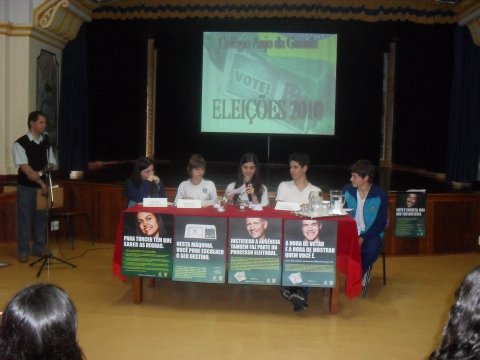 Eleições 2010- Debate com alunos das 8ªs séries