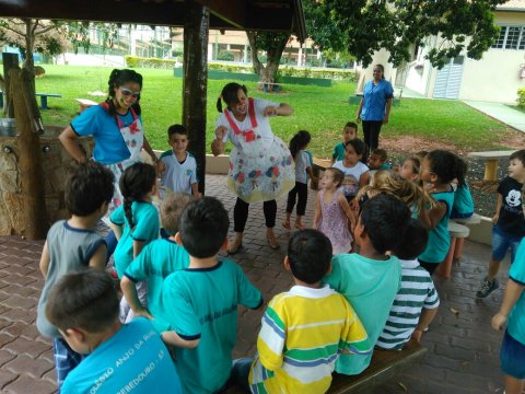 Mês de atividades para a turma do Assentamento 