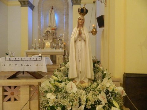 Visita da imagem peregrina de Nossa Senhora de Fátima!