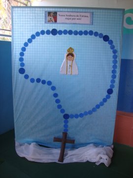 Terço Mariano na Educação Infantil