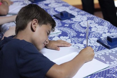 Noite de Autógrafos com os 3os anos do Ensino Fundamental