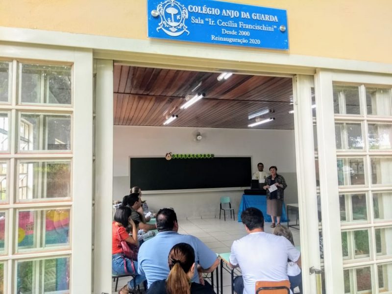 Momento celebrativo e bênção da Sala 